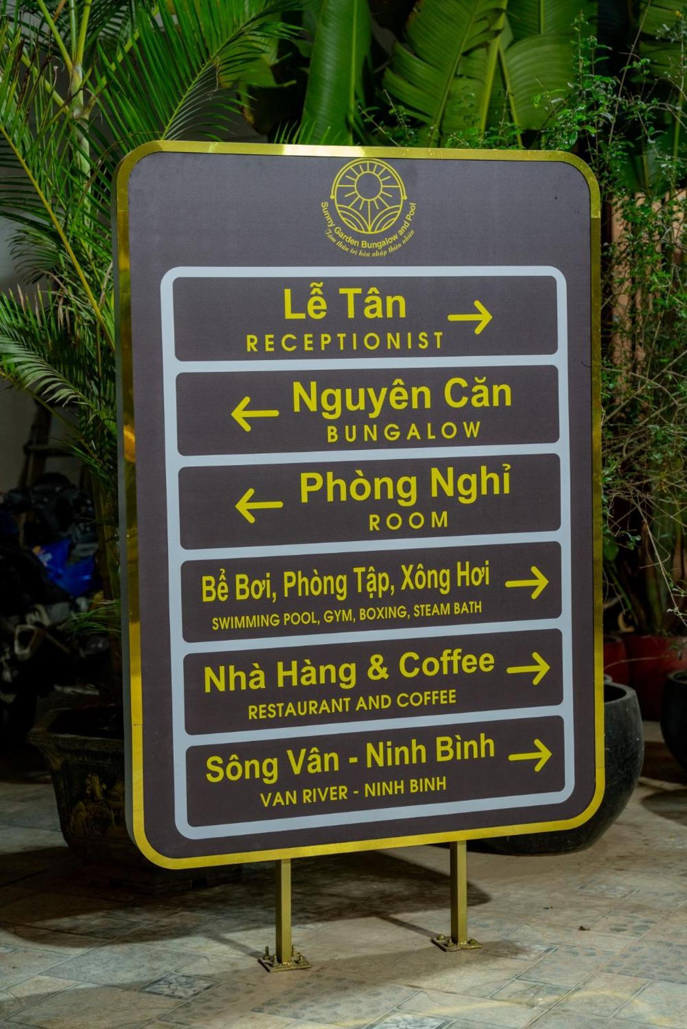 Sunny Bungalow & Hotel Ninh Binh Exterior photo